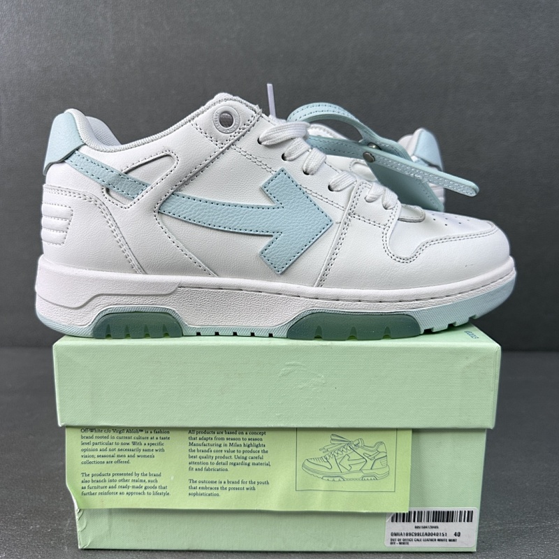 Off-White White Light Green