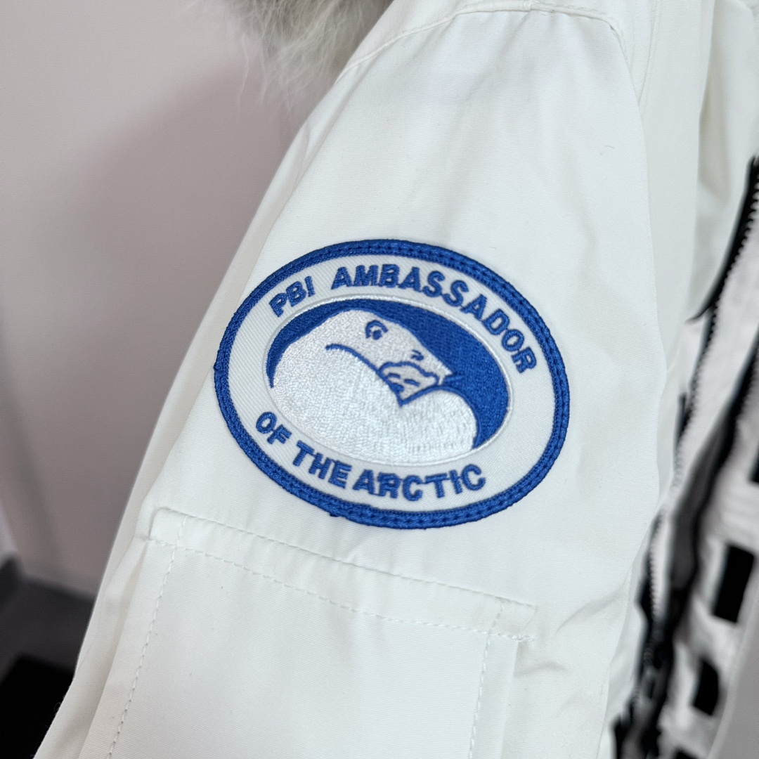 Canada Goose Parka 65 (Triple White) - Image 3