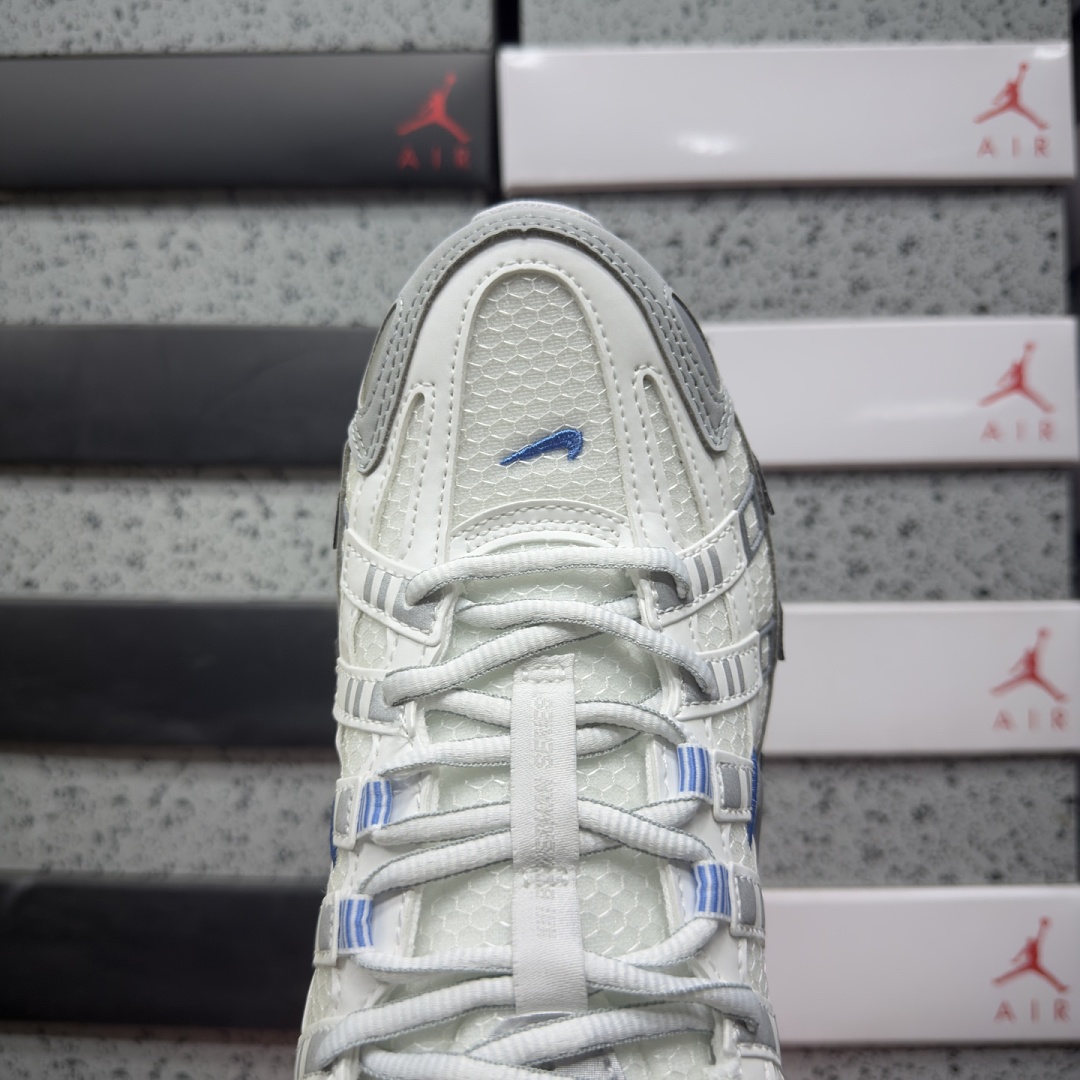 Nike P-6000 (White Metallic Silver Blue) - Image 6