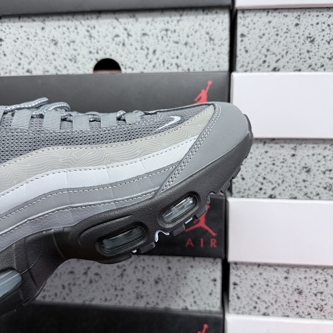 Nike Air Max 95 OG Big Bubble Cool (Grey) - Image 8