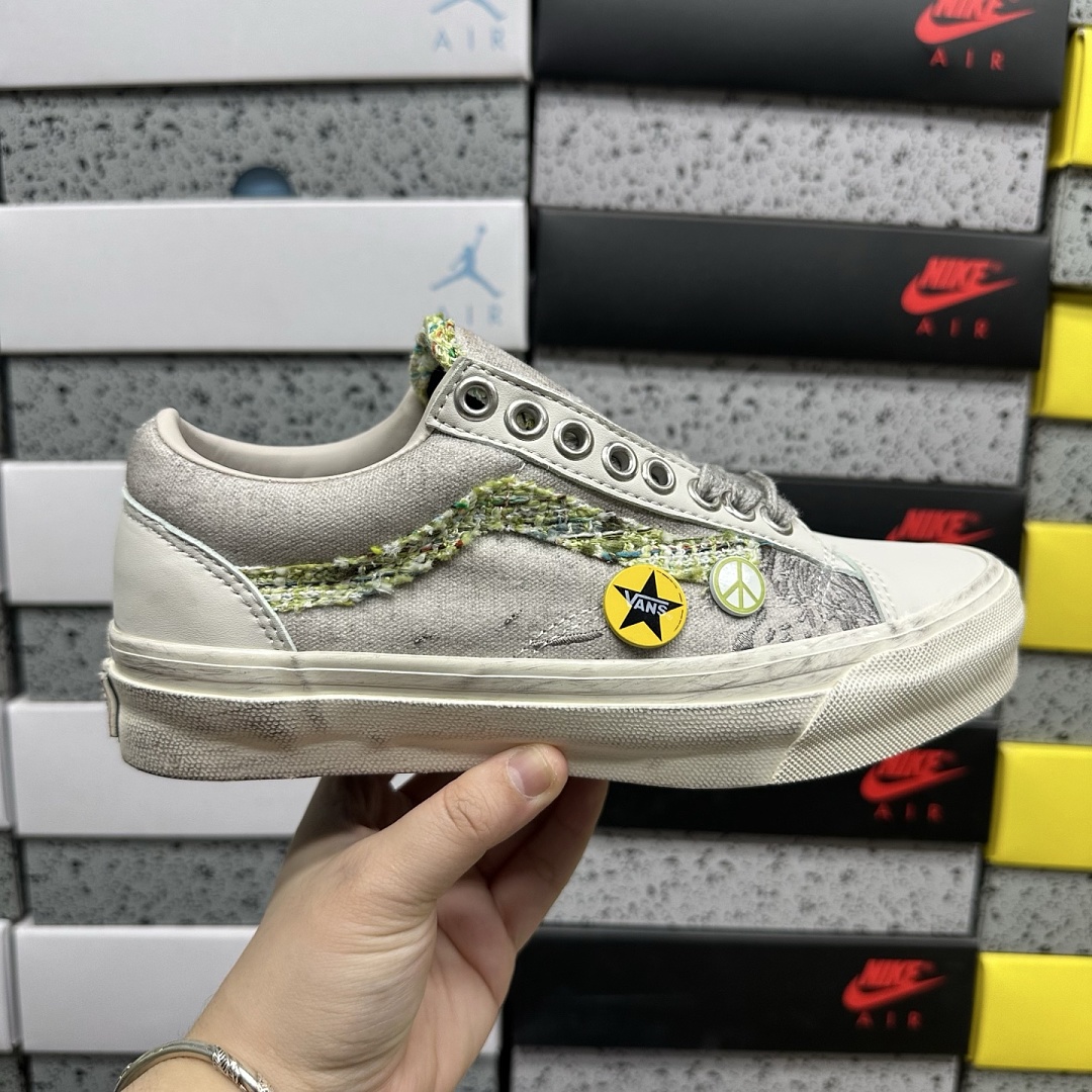 Vans Old Skool 36 LX Souvenir (Oatmeal) - Image 10