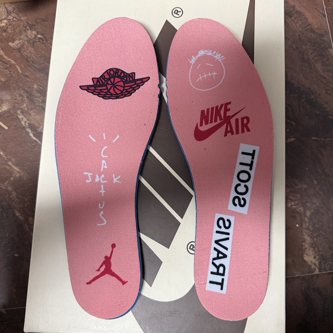 Nike Travis Scott X Air Jordan 1 Low "Shy (Pink") - Image 5