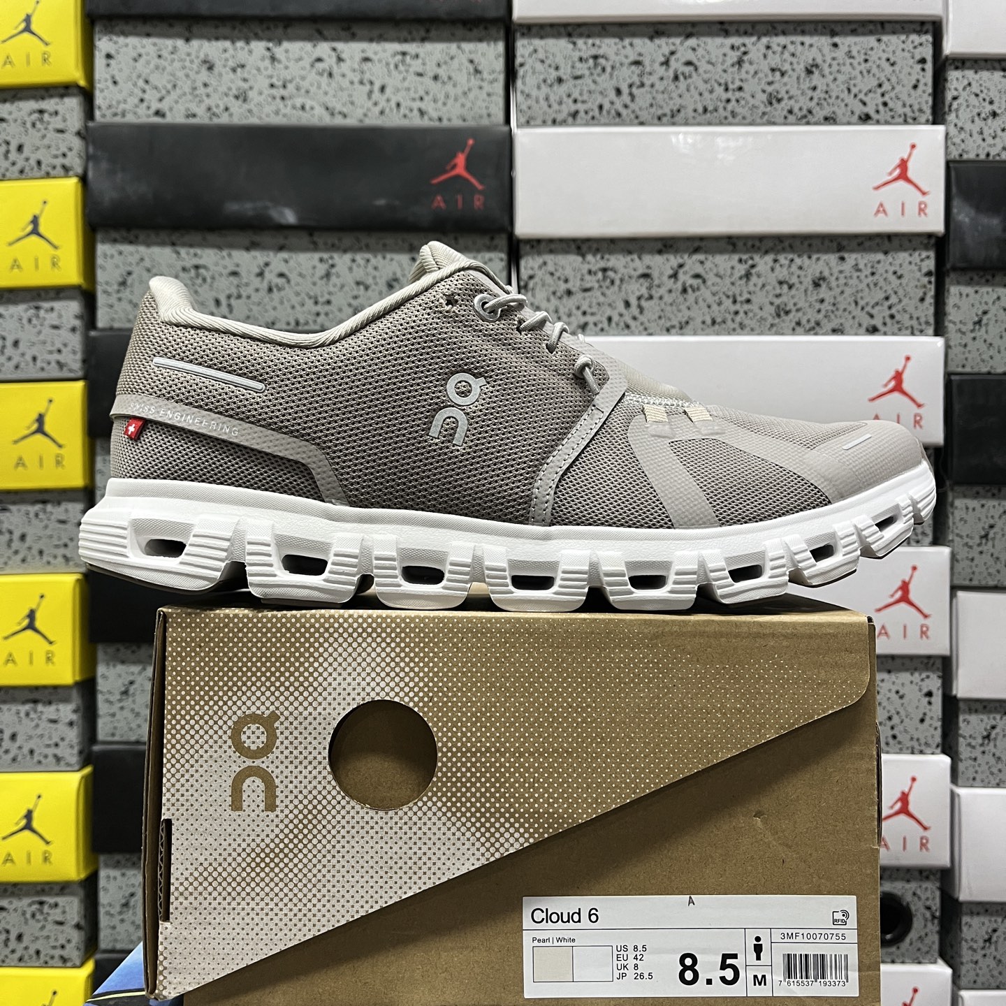 On Running Running Cloud 6 Pearl White 3MF10070755 - Image 11