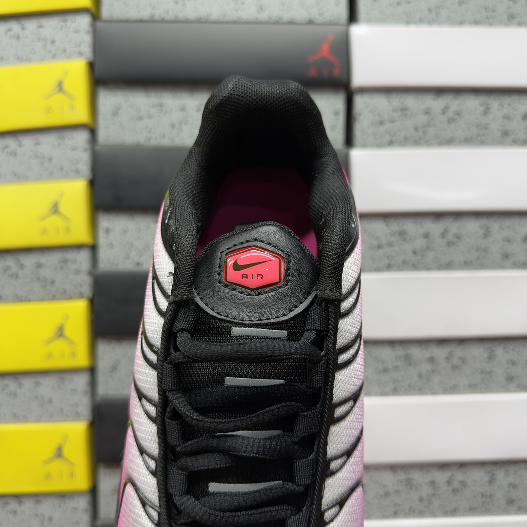 Nike Air Max Plus Black Hot Punch - Image 6