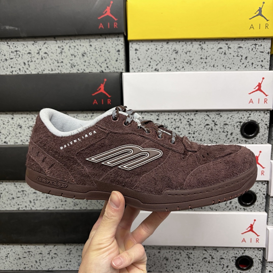 Balenciaga Hamptons Sneakers 18 (Wine Red) - Image 8