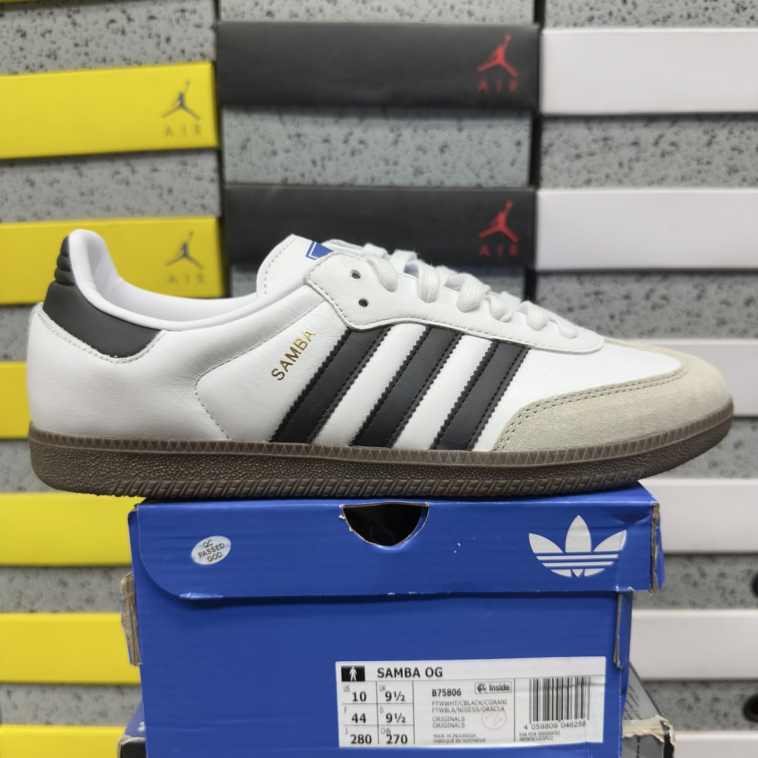 Adidas Samba OG Cloud White Core Black B75806
