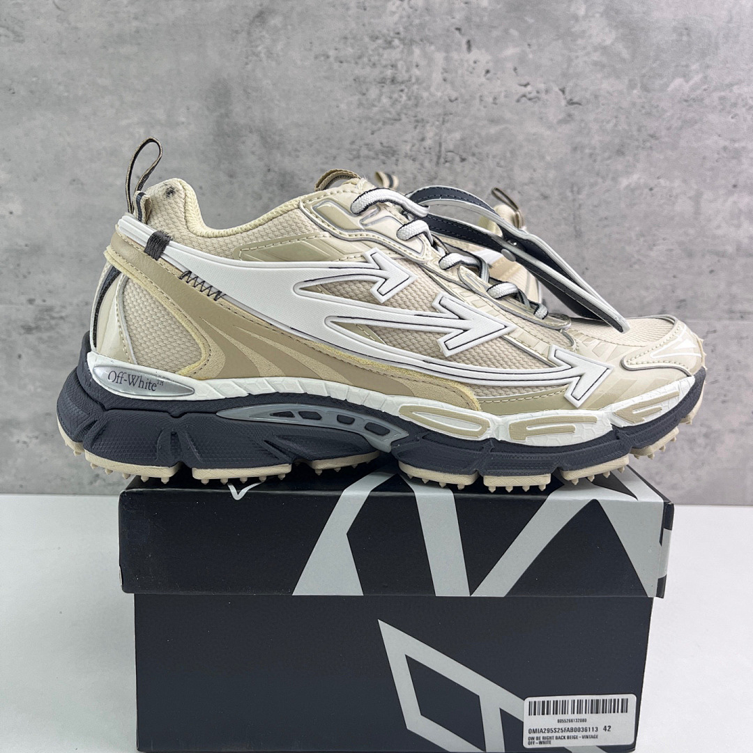 Off-White Be Right Back (Light Beige)