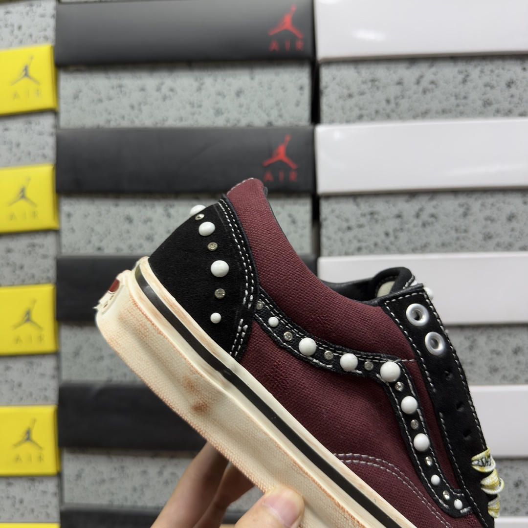 Vans Old Skool 36 VN000E8VYA6 Purple Black Bead - Image 9