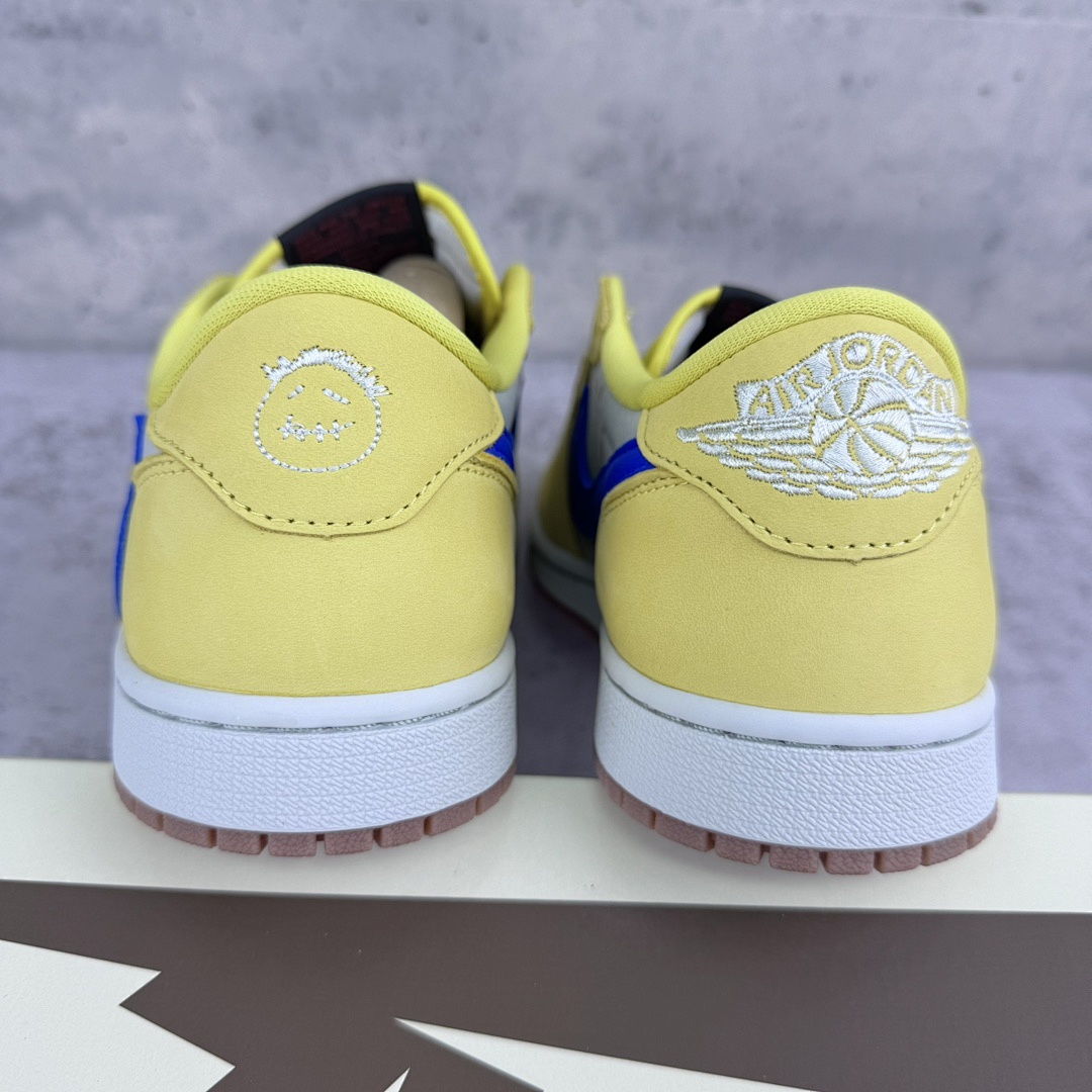 Chanel Jordan 1 Retro Low OG SP Travis Scott Canary (Women's) - Image 3