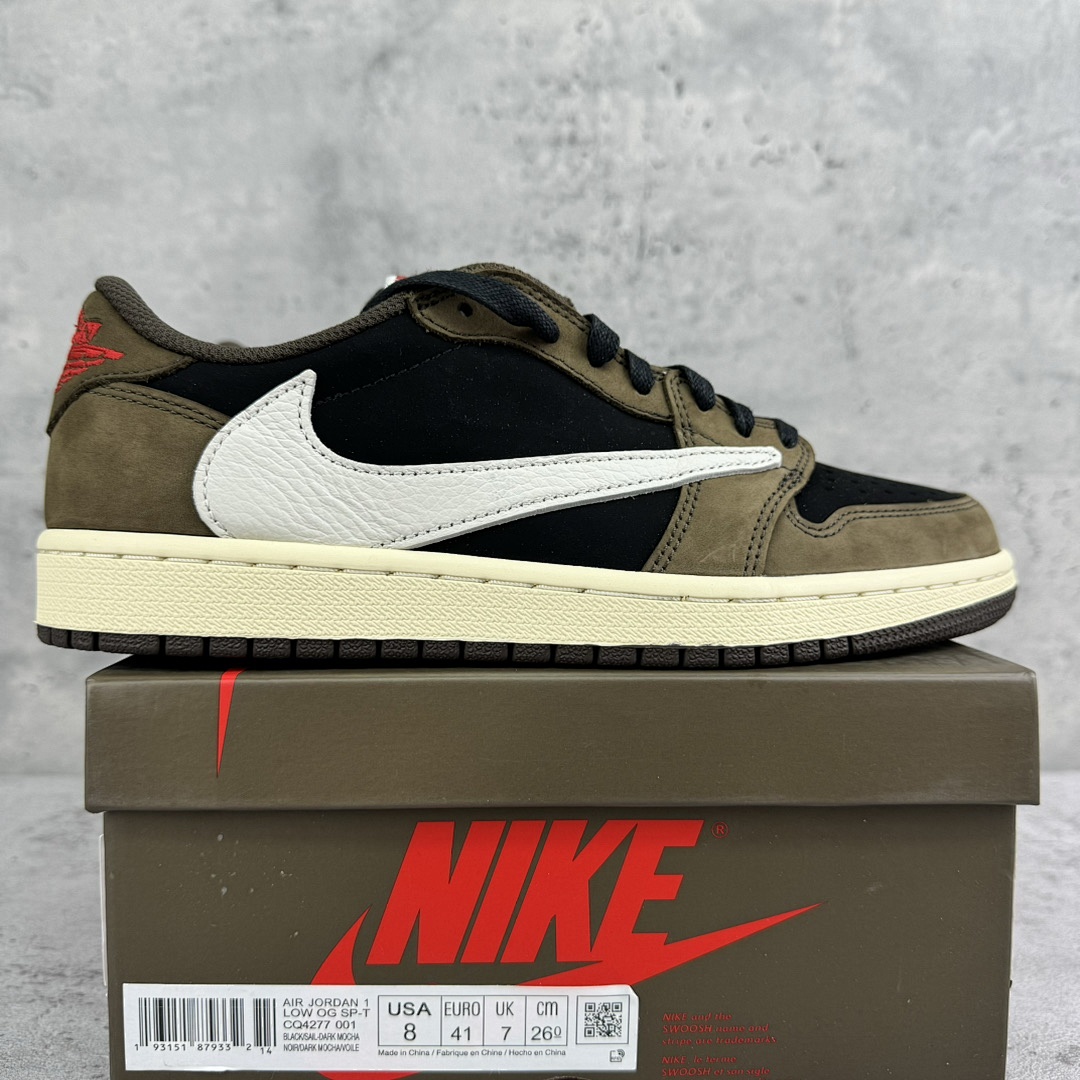 Chanel Jordan 1 Retro Low OG SP Travis Scott (Mocha)