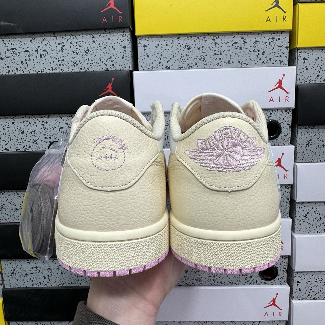 Nike Jordan 1 Retro Low OG SP Travis Scott Shy (Pink) - Image 8