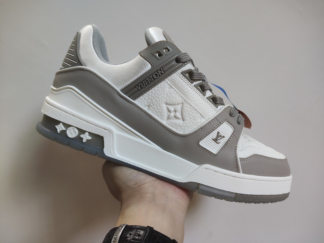 Louis Vuitton LV Trainer (Grey White) - Image 3