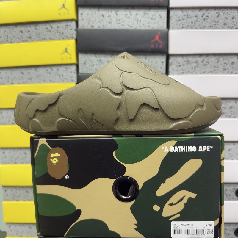 Bape Slide #1 Military Green 0ZXSLM322911R