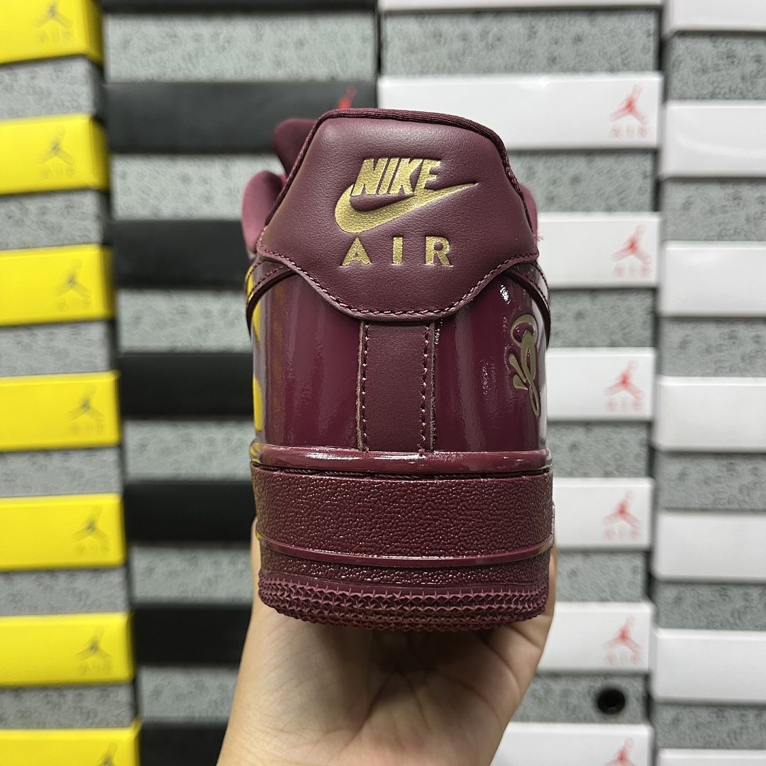 Nike Air Force 1 Low Syna Central Cee Dark Beetroot - Image 10