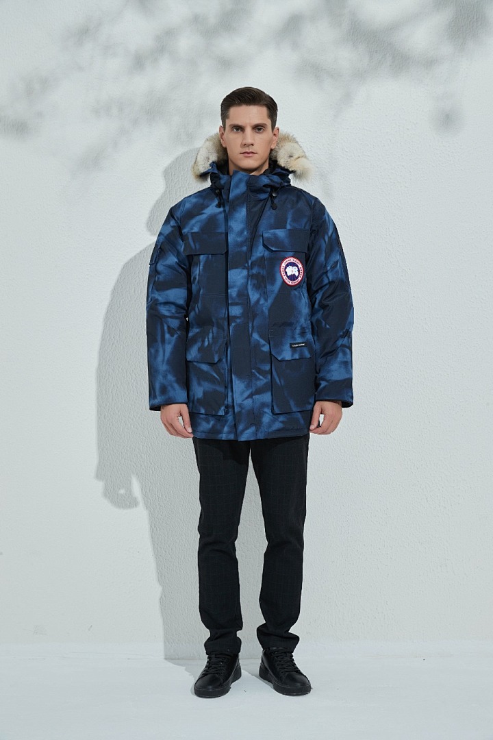 Canada Goose Parka 08 (Blue Camo) - Image 7