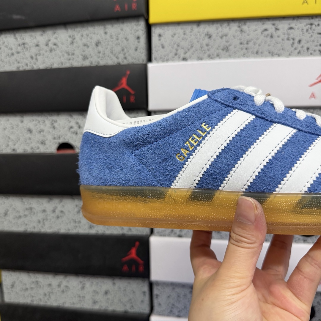Adidas Gazelle Indoor Blue Fusion Gum - Image 4