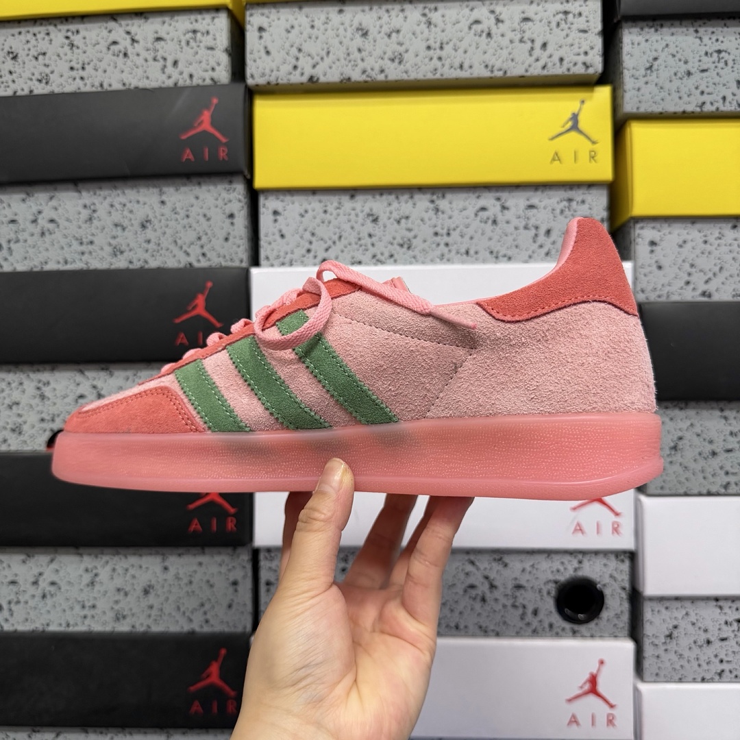 Adidas Gazelle Indoor Semi Pink Spark Preloved Scarlet - Image 9