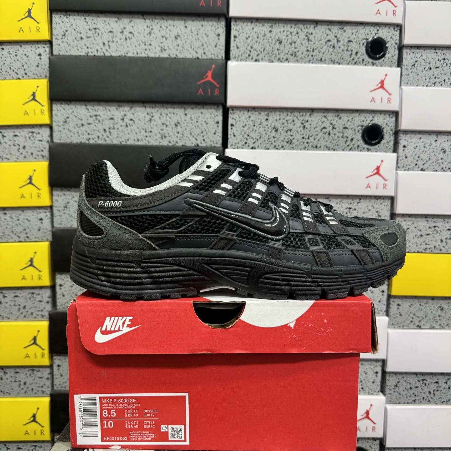 Nike P-6000 Suede Anthracite (Metallic Silver) - Image 11