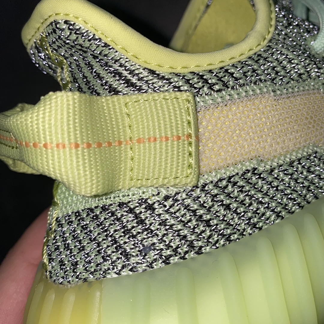 Adidas Yeezy 350 Glow Green Starry - Image 10
