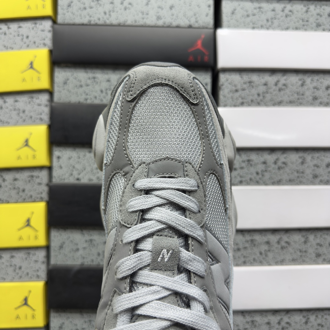 New Balance 9060 Pearl Grey Linen - Image 2