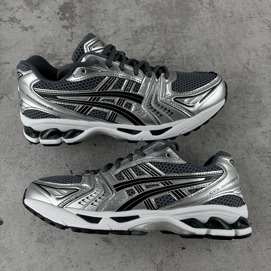 ASICS Gel-Kayano 14 Metropolis Jasper Green 1203A537-020 (Silver Grey) - Image 9