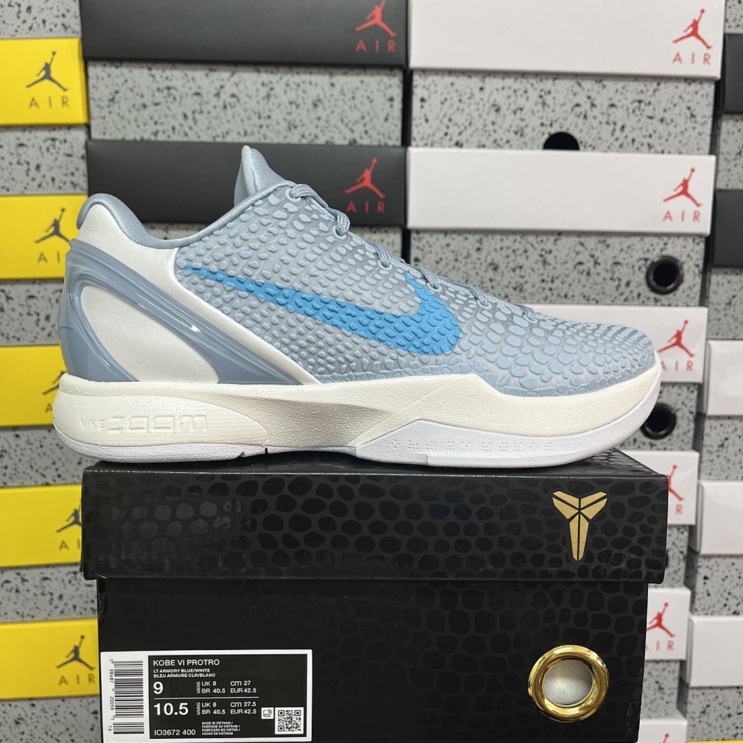 Nike Kobe 6 Protro Caitlin Clark Light Armory Blue ZK6