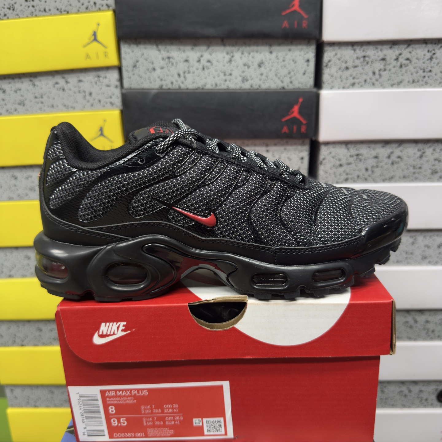 Nike Air Max Plus Metal Mesh (Black Red) - Image 10