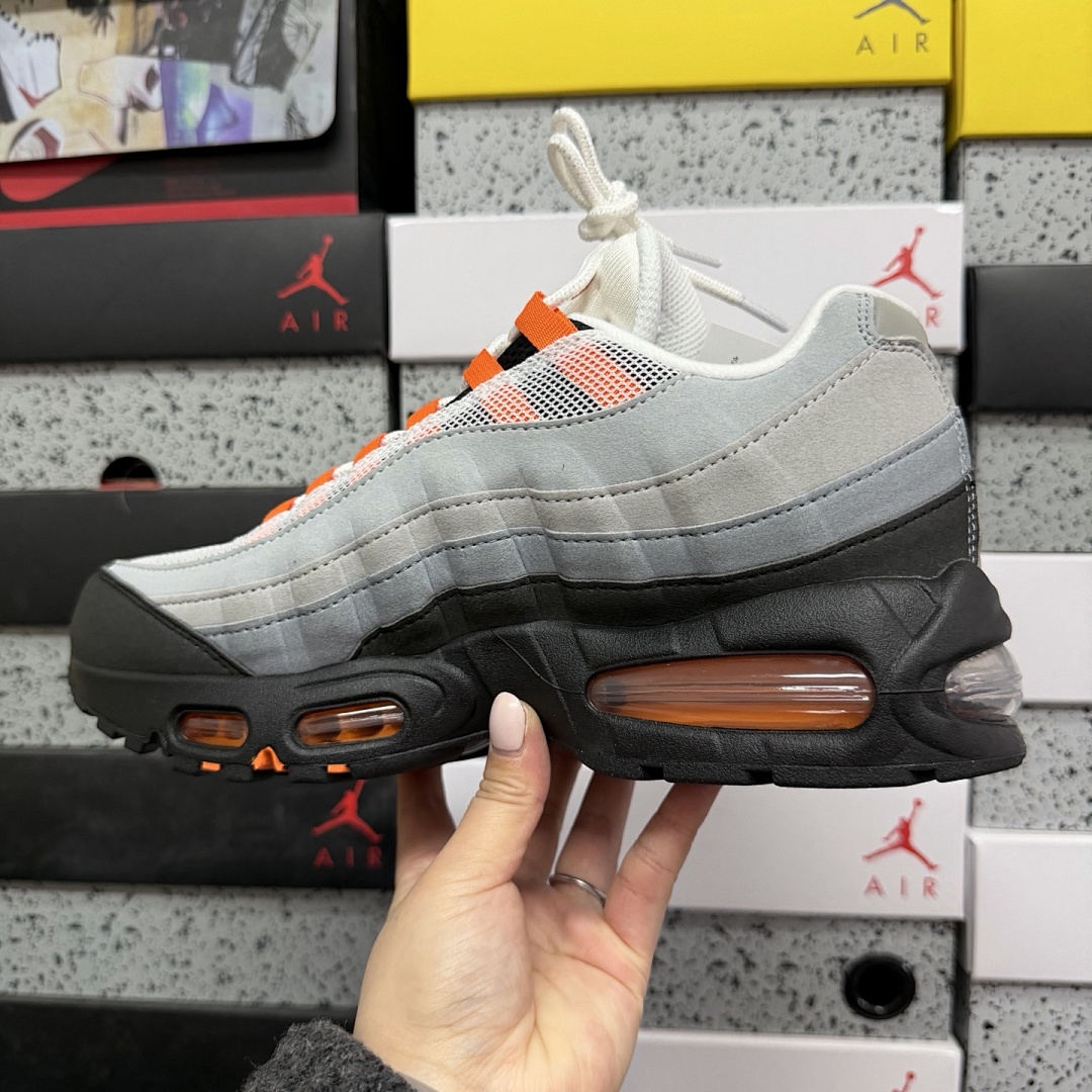 Nike Air Max 95 OG Big Bubble Bright Mandarin - Image 2