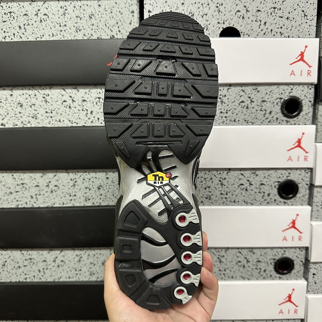Nike Air Max Plus Premium Black Reflective (Silver) - Image 5