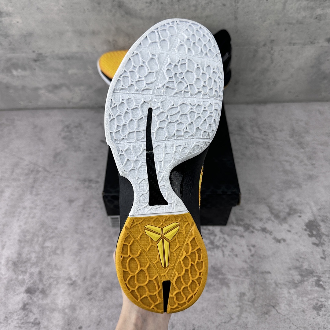 Nike Kobe 6 Lightbulb ZK6 Black Yellow Bruce Lee - Image 8
