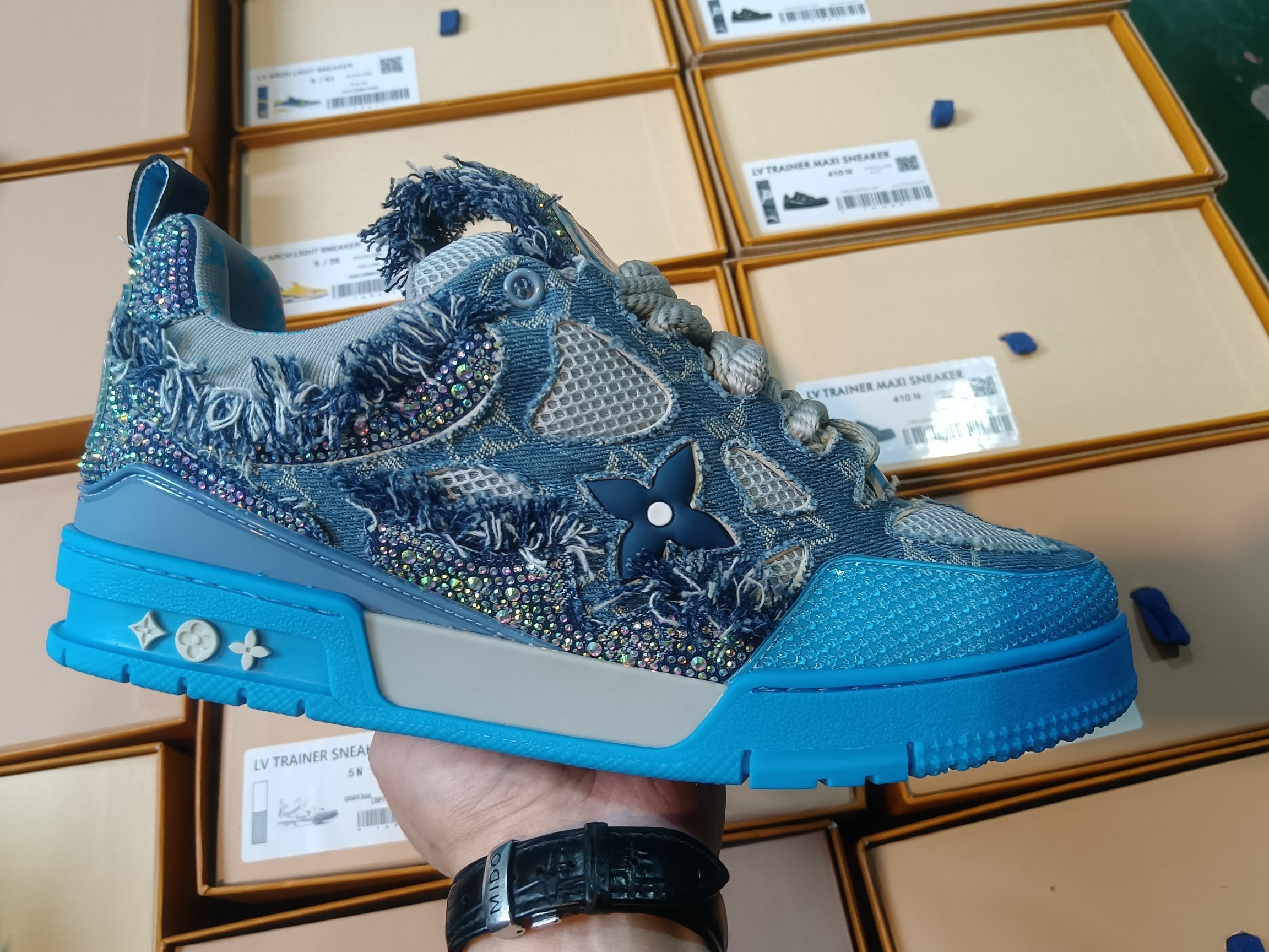 Louis Vuitton LV SkateBlack Sports Shoes - Image 11