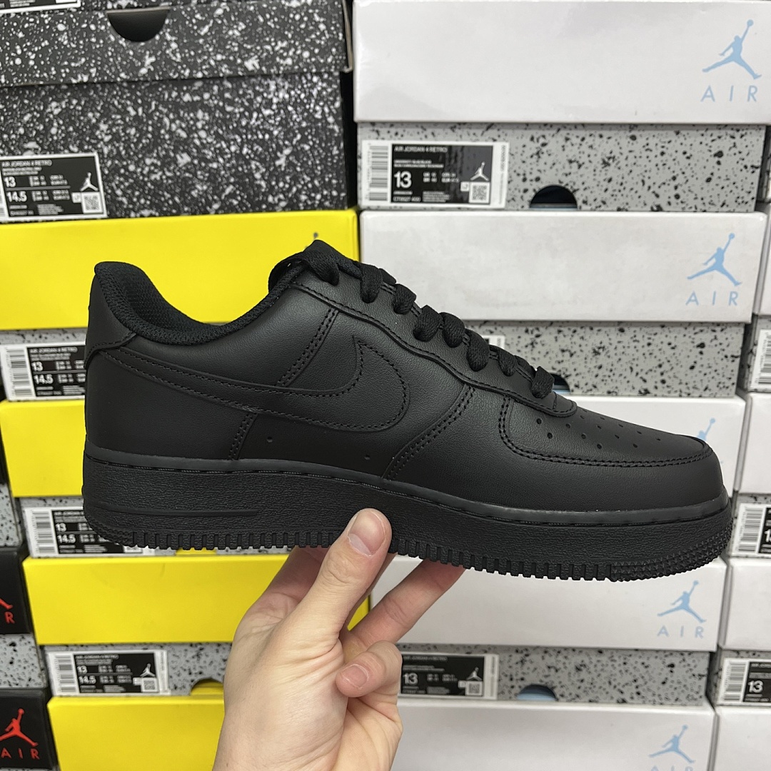 Nike Air Force 1 Low '07 (Black) - Image 3