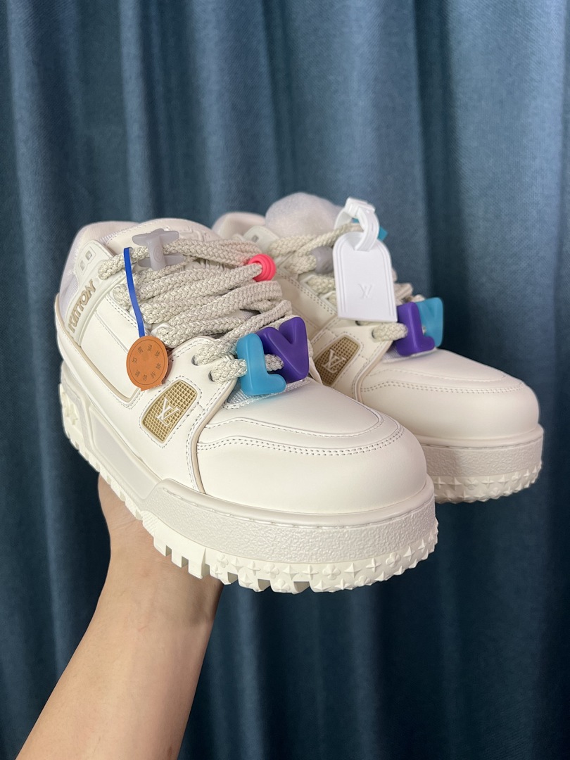 Louis Vuitton LV Trainer Maxi (White) - Image 5