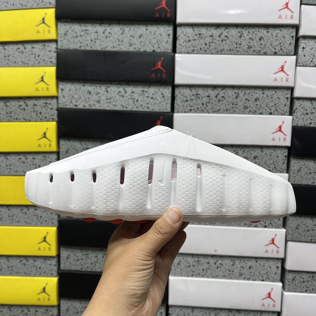 Nike Mind 001 Slide White Speed Red HQ4307-101 - Image 7