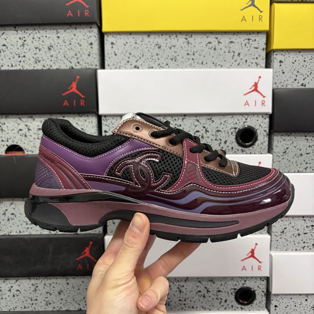 Chanel CC Runner NP516 Wine Red / - Image 9