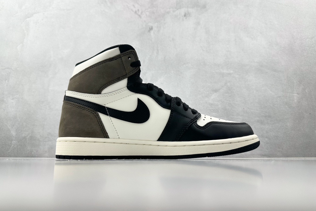 Chanel Air Jordan 1 High Retro OG ("Dark Mocha) - Image 10