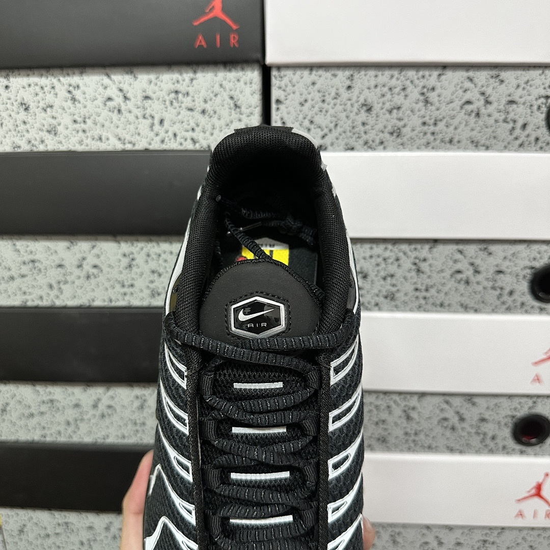 Nike Air Max Plus Premium Black Reflective (Silver) - Image 9