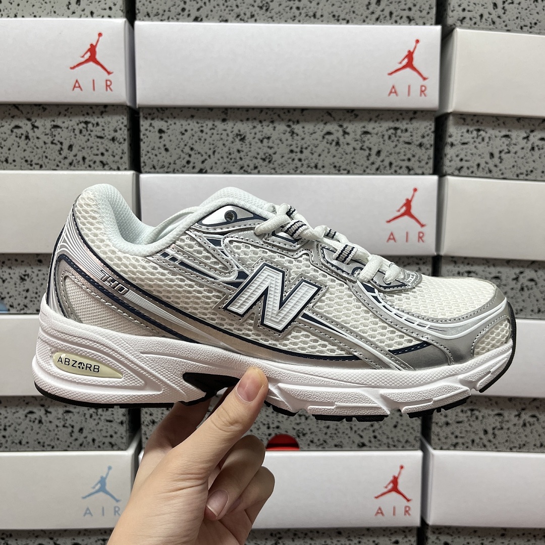 New Balance 740V2 White Shadow (Grey Navy) - Image 7