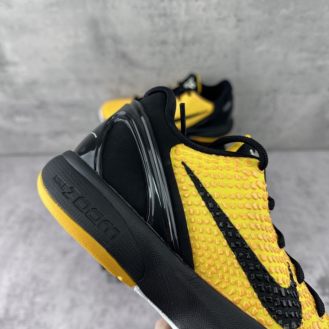 Nike Kobe 6 Lightbulb ZK6 Black Yellow Bruce Lee - Image 9