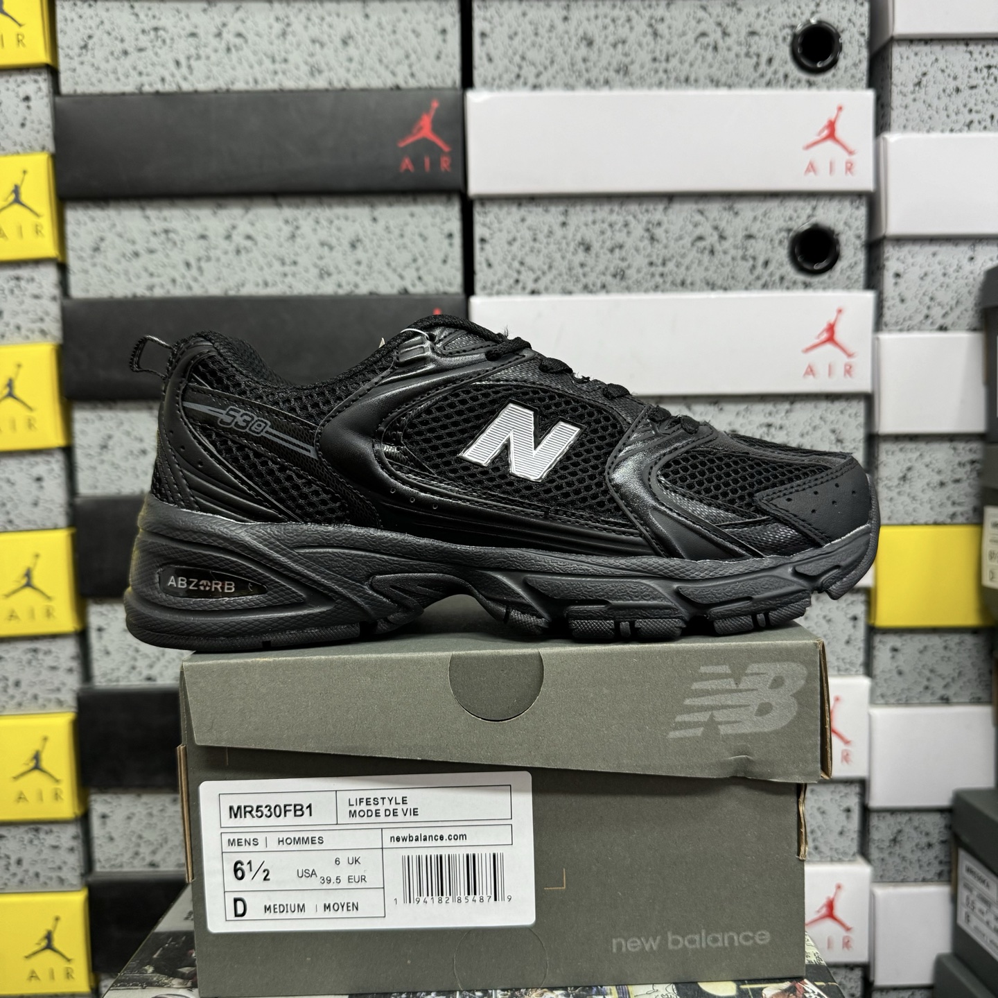 New Balance 530 (Black) - Image 11