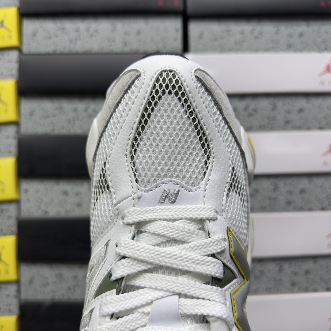 New Balance 9060 White Apollo (Gold) - Image 2