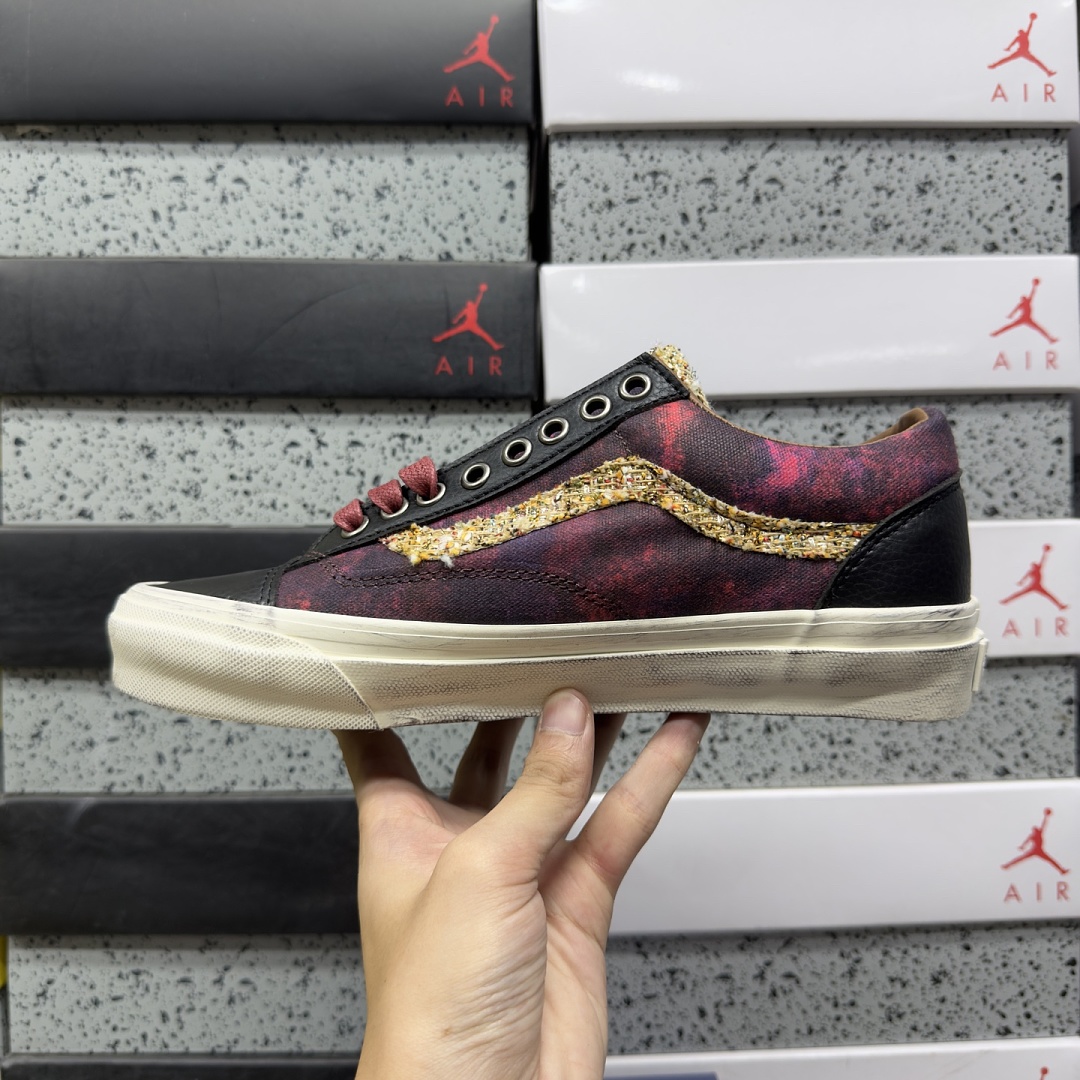 Vans Old Skool 36 LX Souvenir Burgundy VN000D9RERG (Wine Red) - Image 8