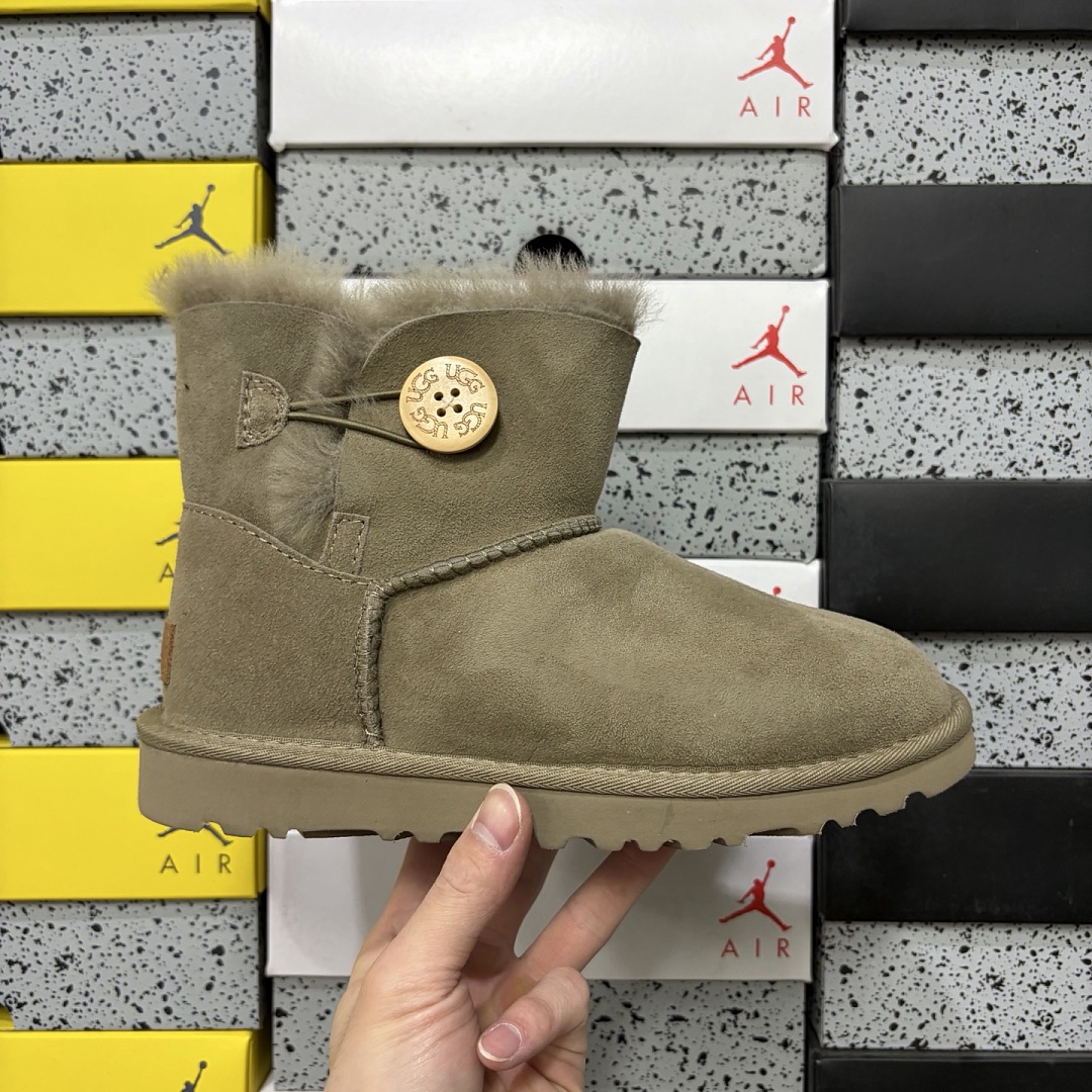 UGG Classic 3352 Buckle Mid Brown -6422 - Image 6