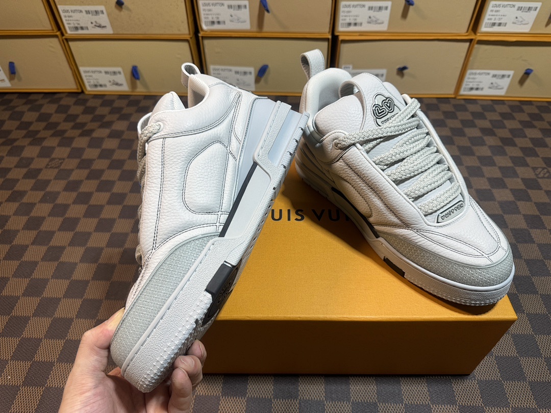 Louis Vuitton LV Skate Sneaker Grey SK - Image 5