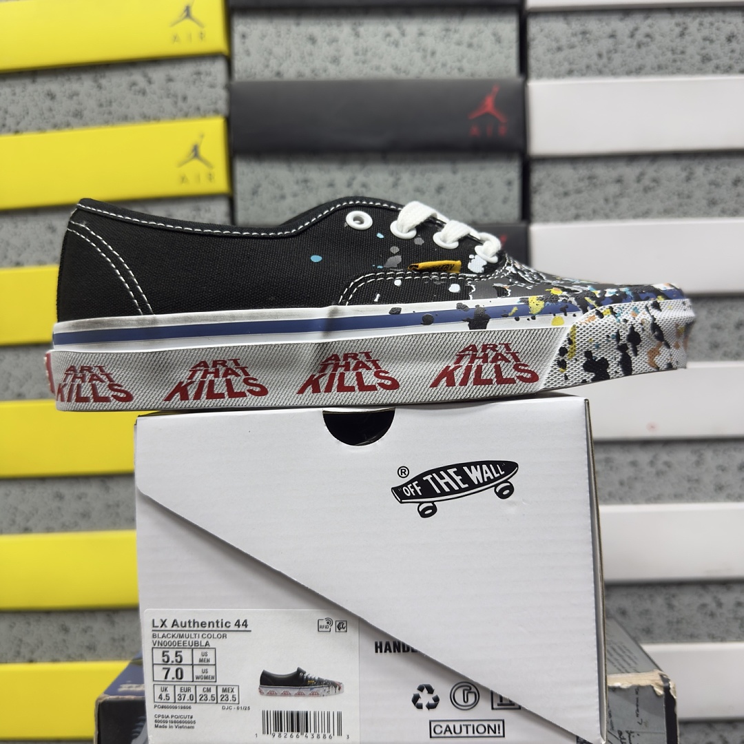 Vans Authentic Reissue 44 Gallery Dept. Art That Kills Black V