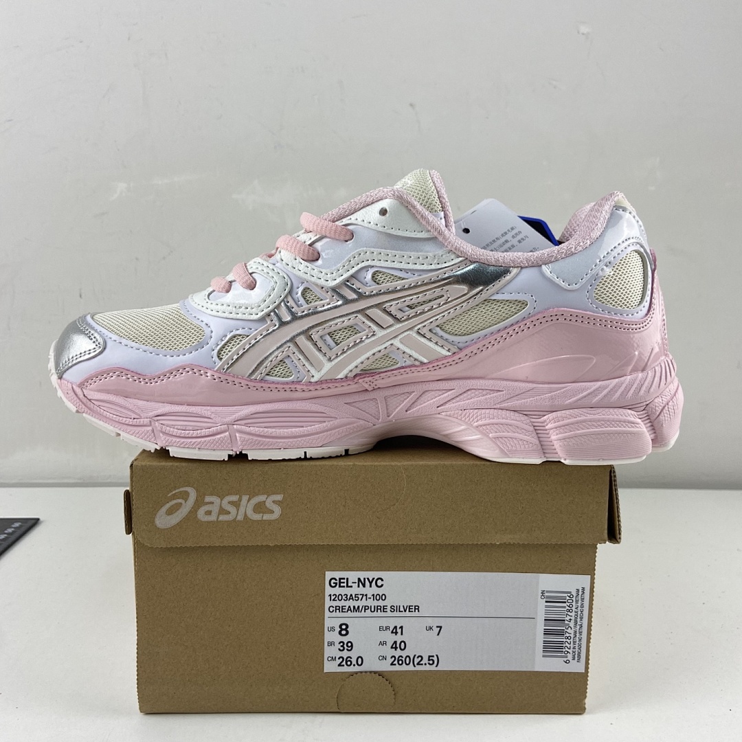 ASICS Gel-NYC Kicki Yang Zhang Pink Cream Pure Silver NYC - Image 5