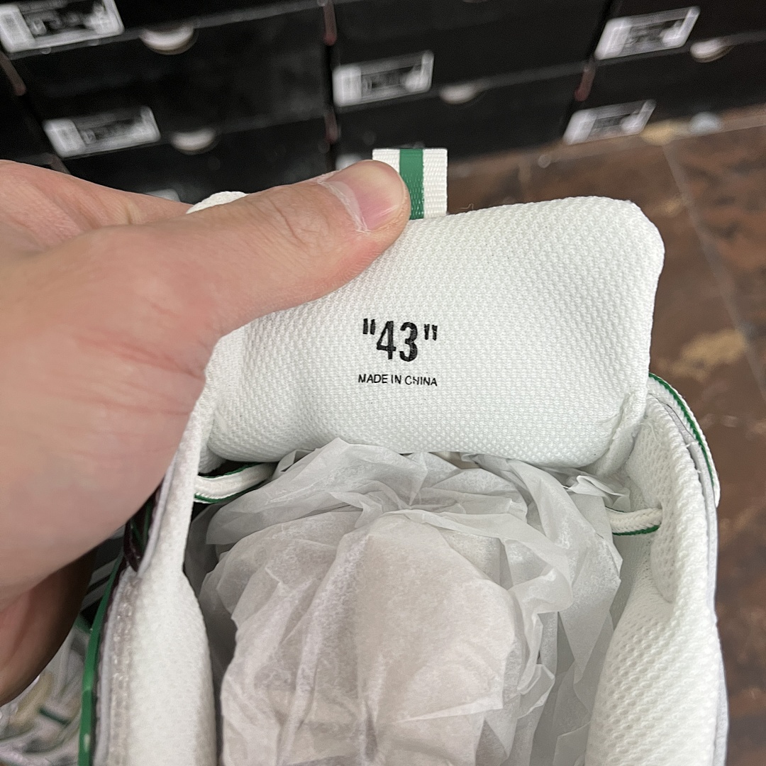 Off-White Be Right Back Silver Turquoise - Image 4