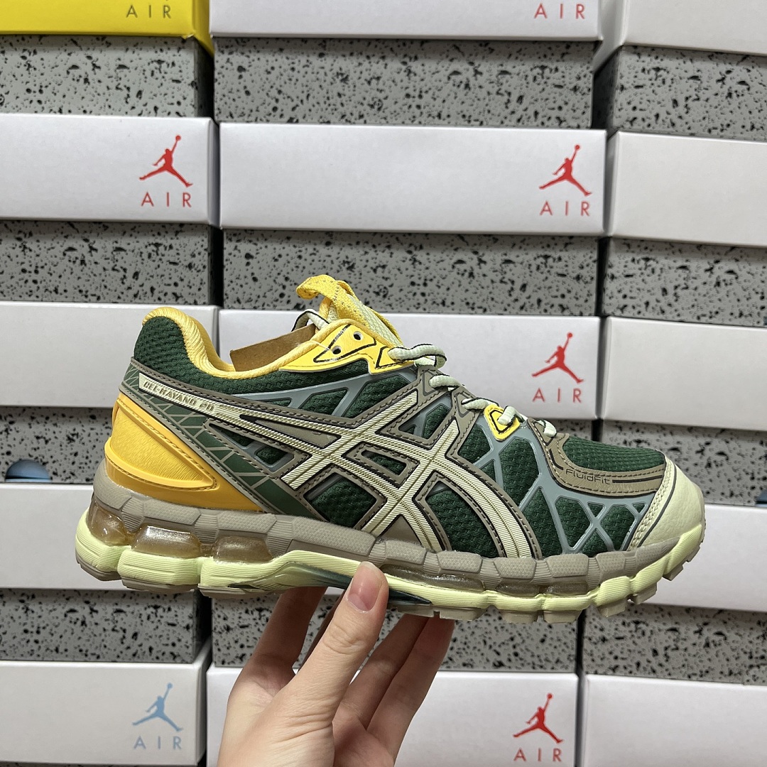 ASICS UB10-S Gel-Kayano 20 Kiko Kostadinov Hunter Green Jade - Image 2
