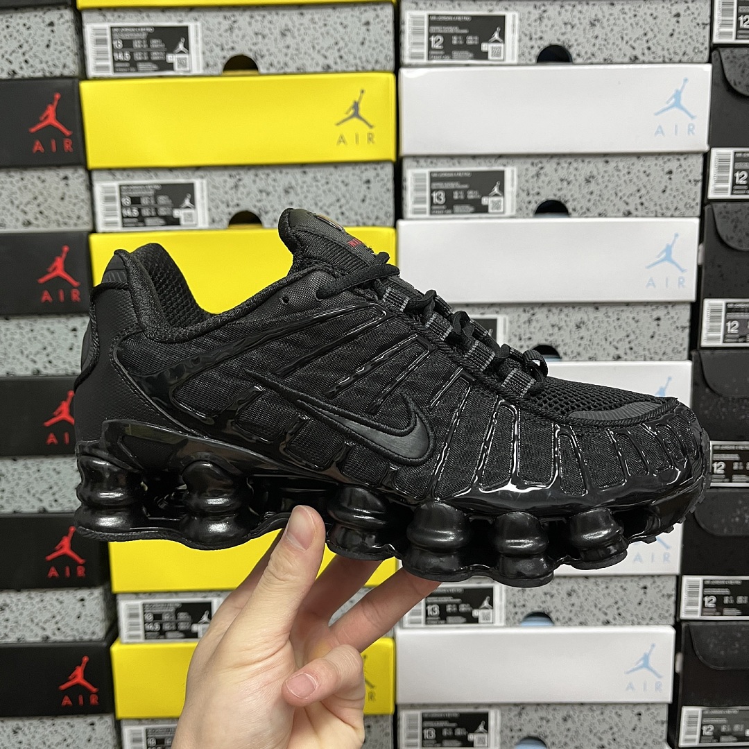 Nike Shox TL Black Max (Orange) - Image 2