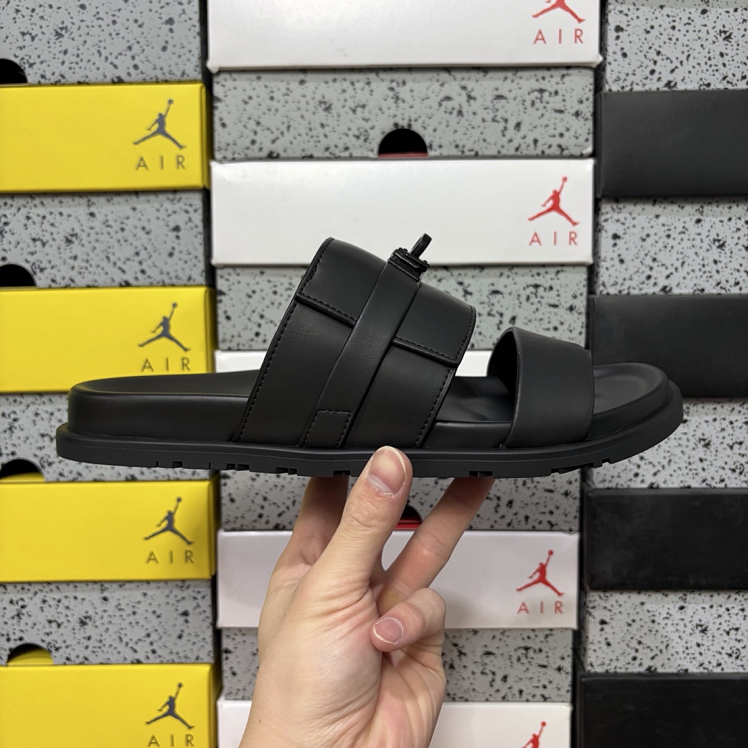 Hermes Chypre Sandal Black Leather Buckle - Image 6